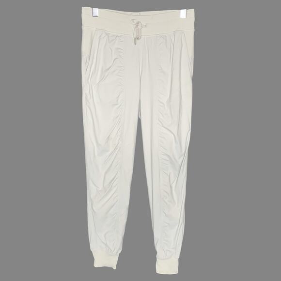 Lululemon 8 Womens Dance Studio Jogger Lined Vapor Gray Dance *flaw - Picture 1 of 10